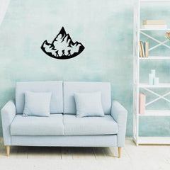 Hikers - Wooden Acrylic Wall Decor || Wall Hanging
