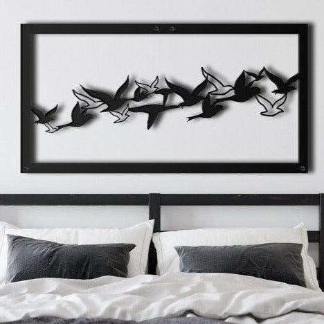Birds and Branch - Wall Art