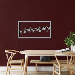Birds and Branch - Wooden Acrylic Wall Decor || Wall Hanging