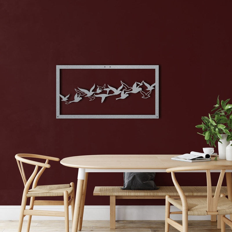 Birds and Branch - Wooden Acrylic Wall Decor || Wall Hanging