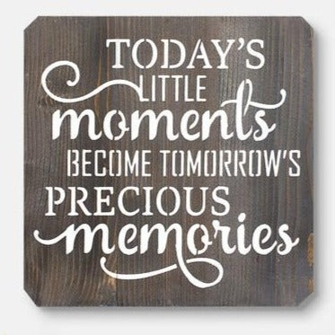 Memories - Wooden Wooden Acrylic Wall Decor || Wall Hanging