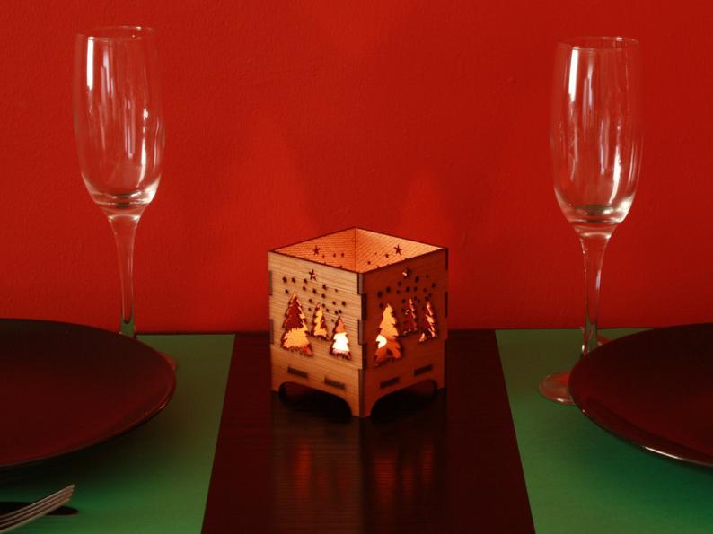 Christmas Tree - Candle Holder