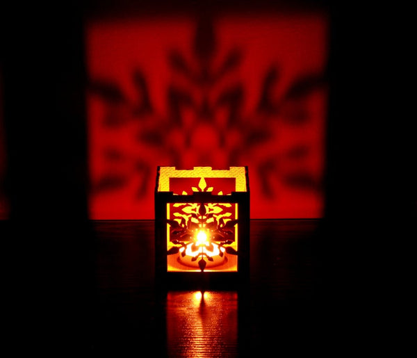 Snow Flake - Candle Holder