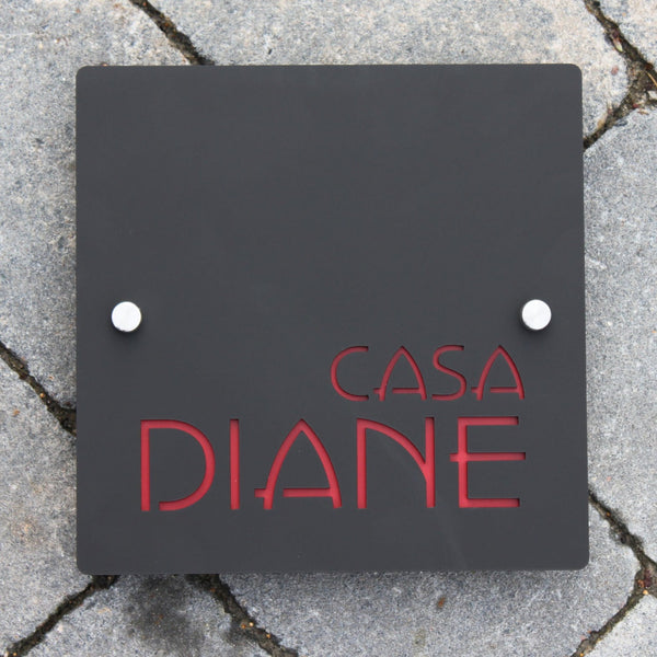Diane - Name Plate
