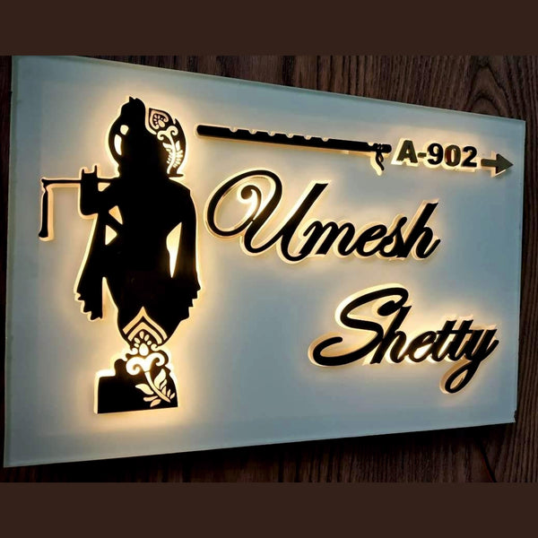 Krishna - LED Name Plate