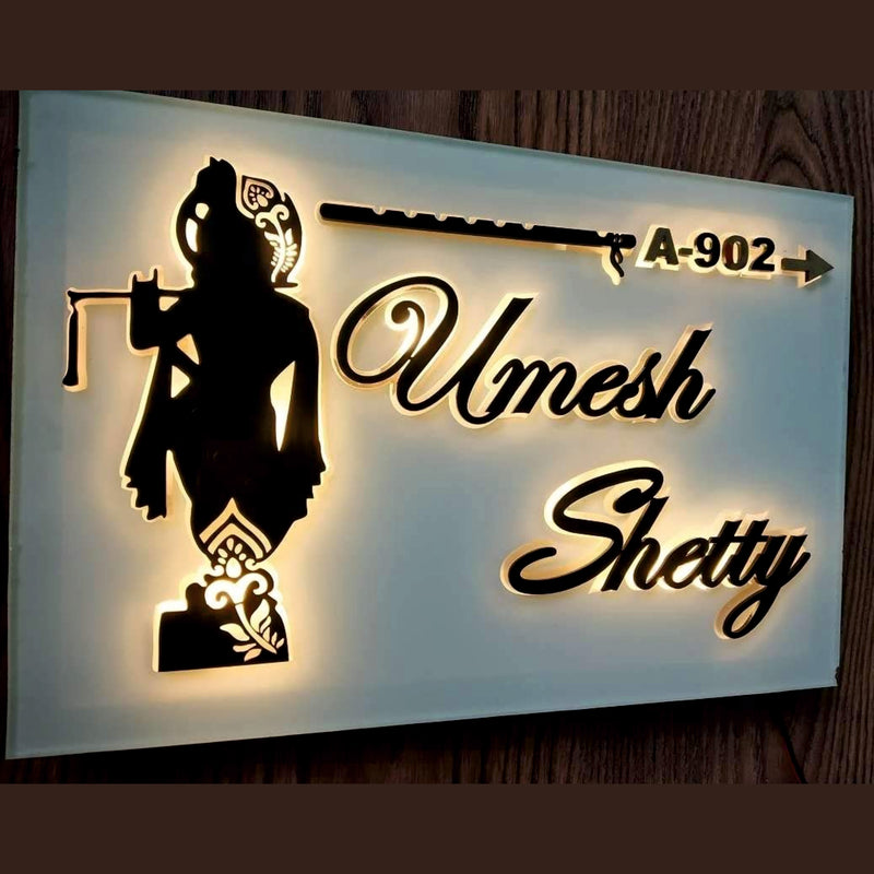 Krishna - LED Name Plate
