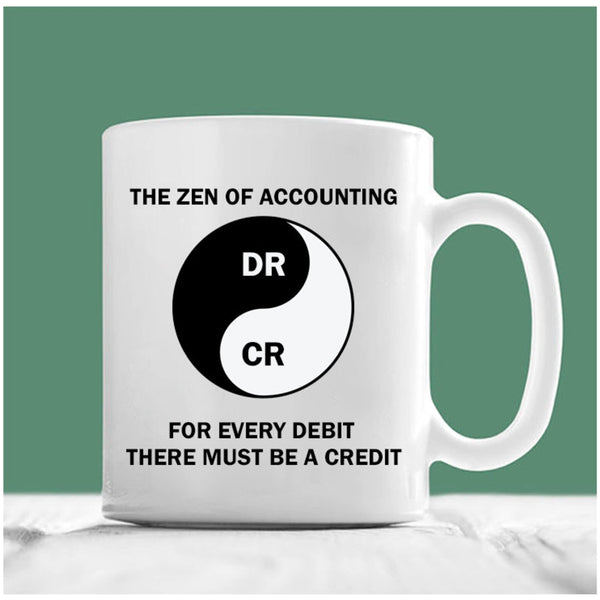 Debit Credit - Mug (Set of 2 Mugs)