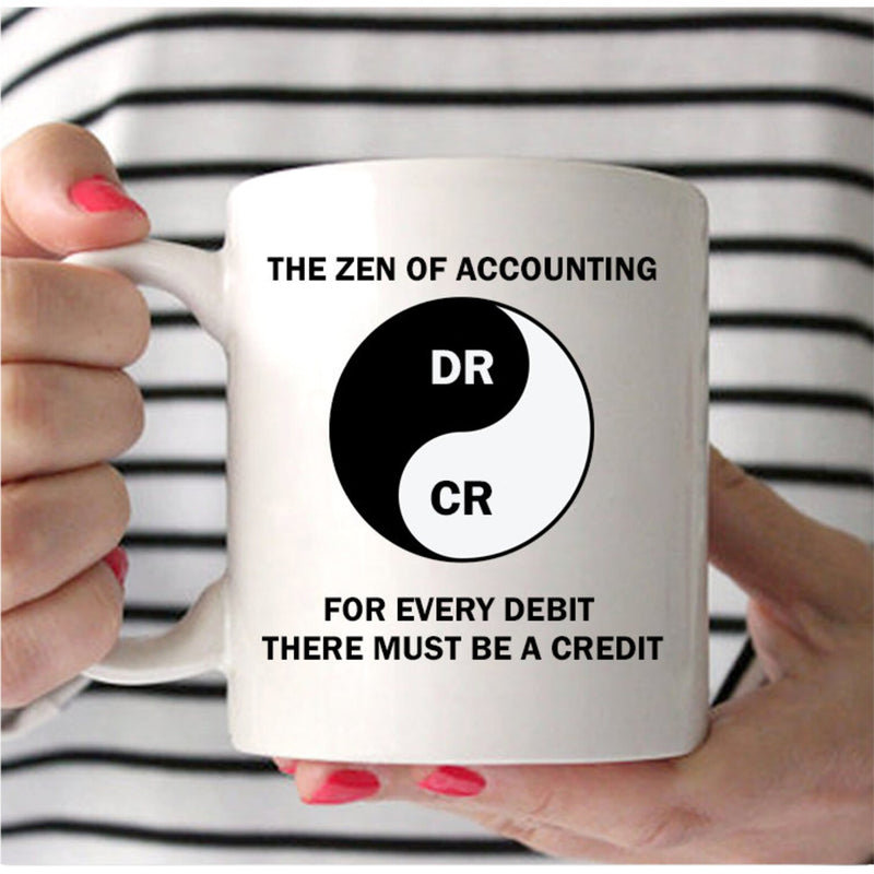 Debit Credit - Mug (Set of 2 Mugs)