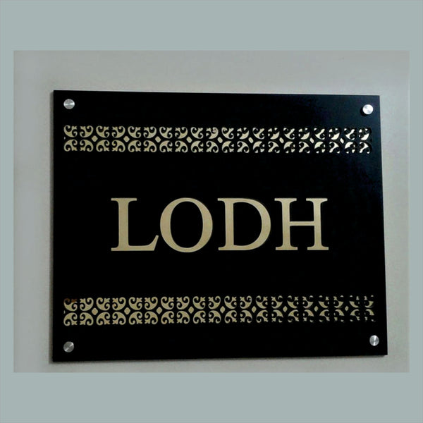 Lodh Name Plate