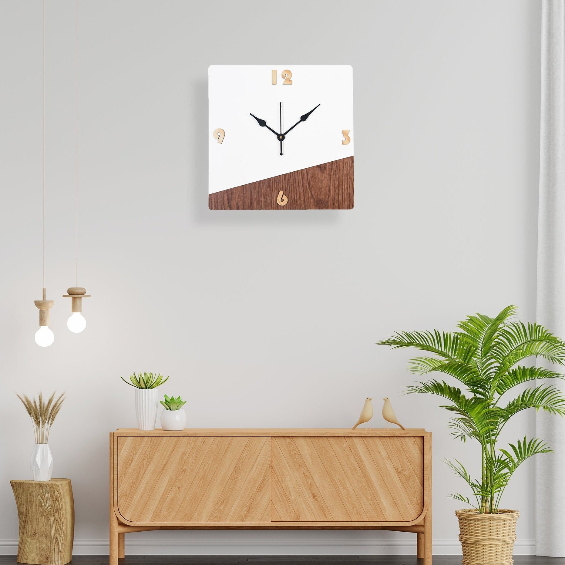 Dual - Wall Clock