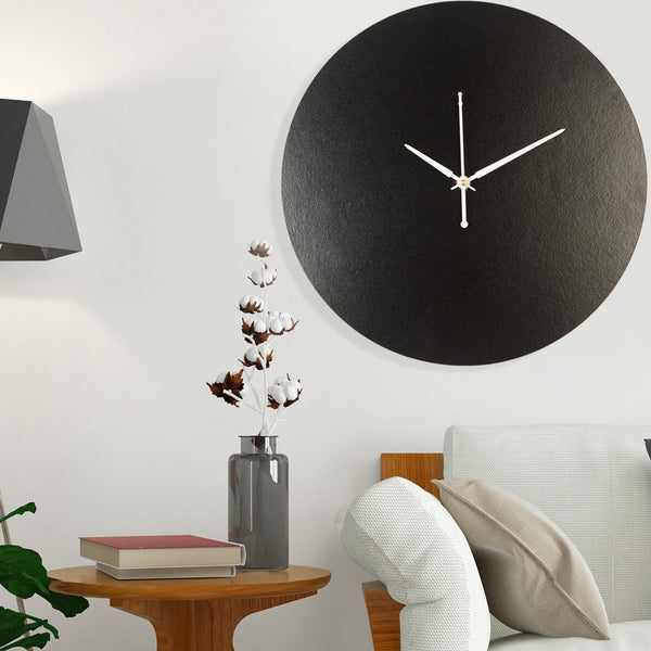 Jet Black - Wall Clock