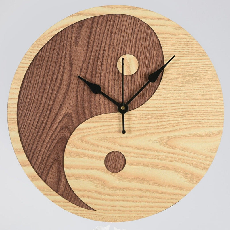 Yin and Yang - Wall Clock