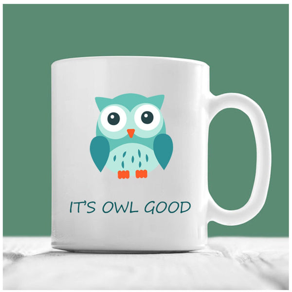 Owl Right - Mug (Set of 2 Mugs)