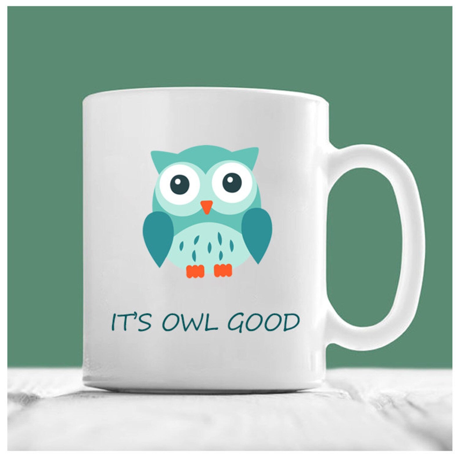 Owl Right - Mug (Set of 5 Piece)