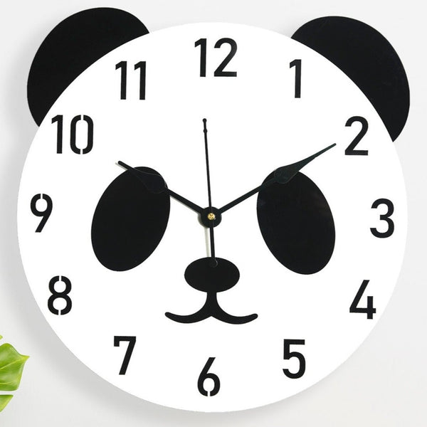 Panda Face - Wall Clock