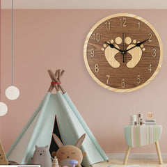 Baby Steps - Wall Clock