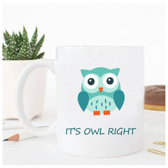 Owl Right - Mug (Set of 2 Mugs)