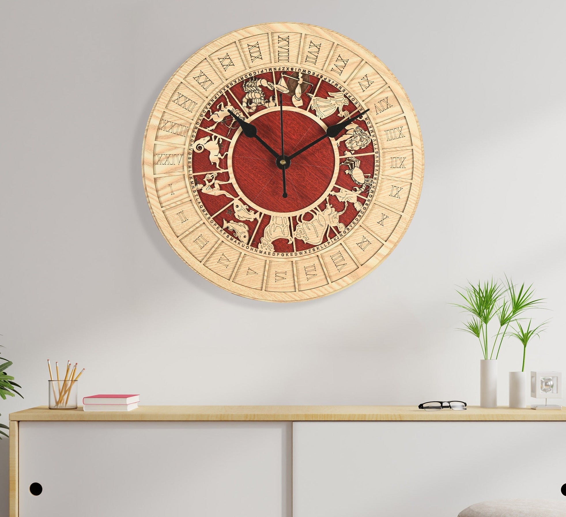 Zodiac - Wall Clock