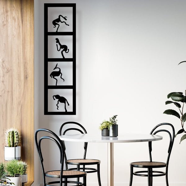 Tribes - Wooden Acrylic Wall Decor || Wall Hanging