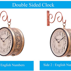 Victoria - Metal Wall Clock