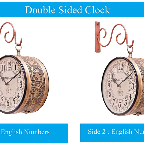 Victoria - Metal Wall Clock
