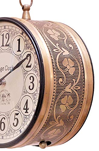 Victoria - Metal Wall Clock