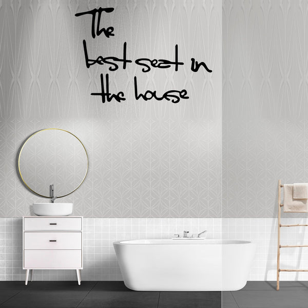Best Seat - Wooden Acrylic Wall Decor || Wall Hanging