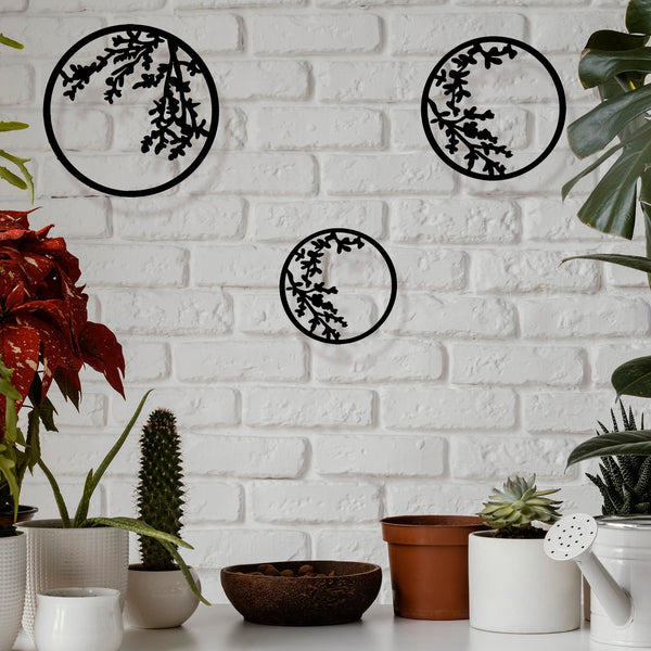 Leaf Shadows - Wooden Acrylic Wall Decor || Wall Hanging