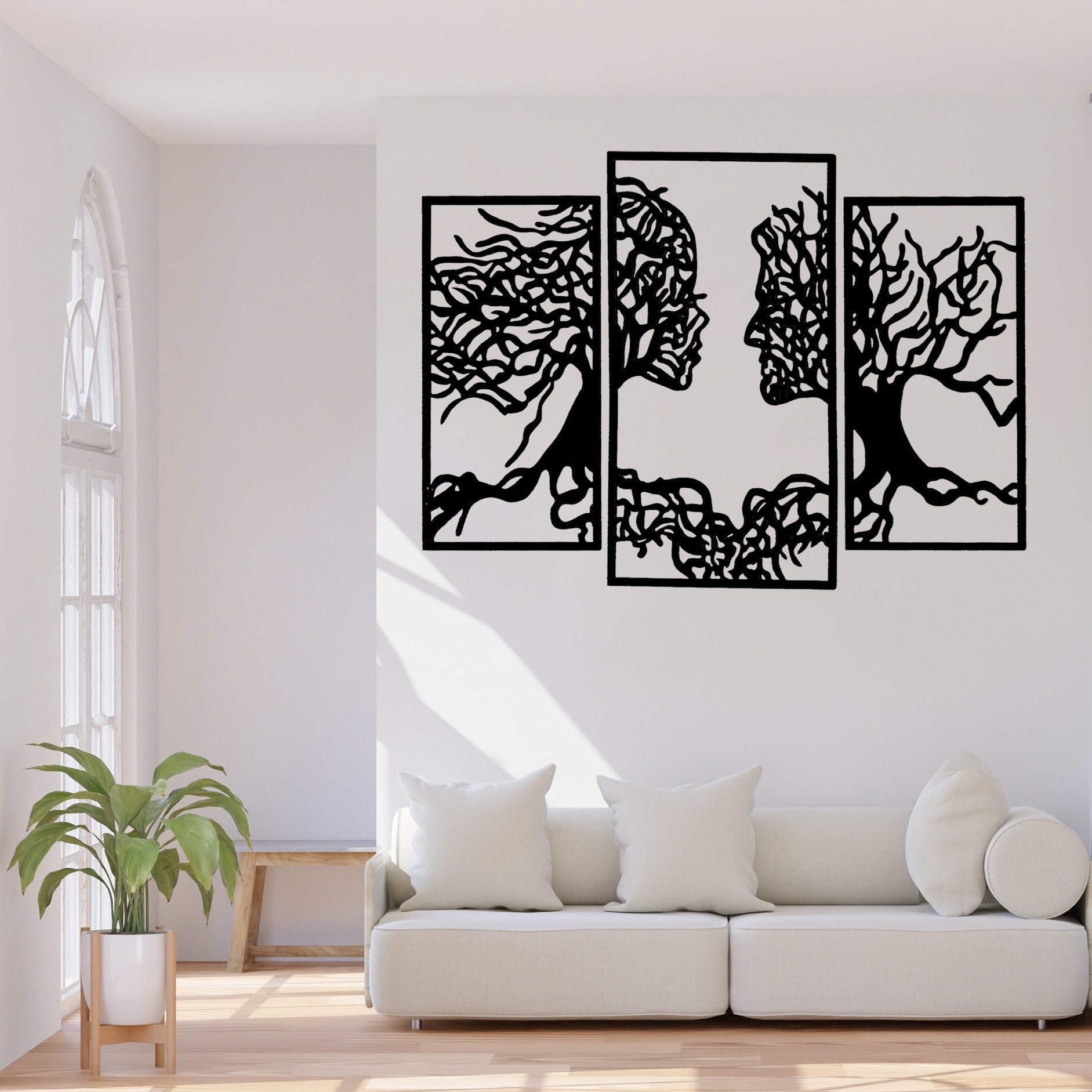 Face of Roots - Wall Art