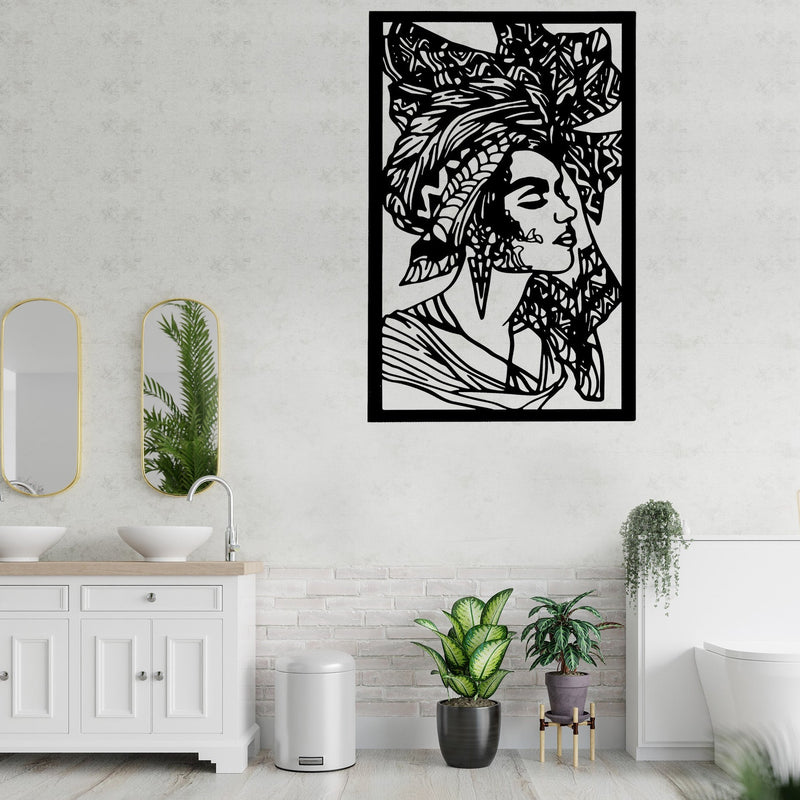 Senorita - Wooden Acrylic Wall Decor || Wall Hanging