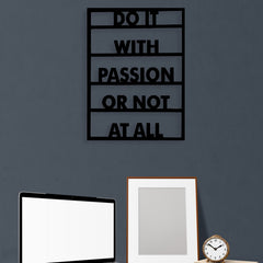 Passion - Wooden Acrylic Wall Decor || Wall Hanging