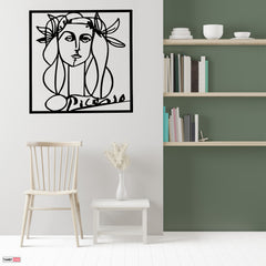 Picasso - Wooden Acrylic Wall Decor || Wall Hanging