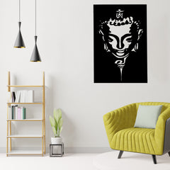 Buddha - Wooden Acrylic Wall Decor || Wall Hanging