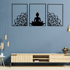 Buddha Leaf - Wooden Acrylic Wall Decor || Wall Hanging