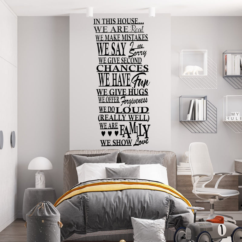 My Family - Wooden Acrylic Wall Decor || Wall Hanging