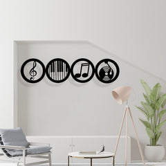 Melody - Wooden Acrylic Wall Decor || Wall Hanging