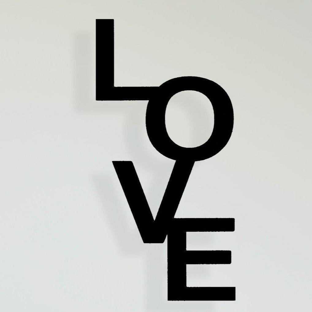 LOVE vertical - Wall Art