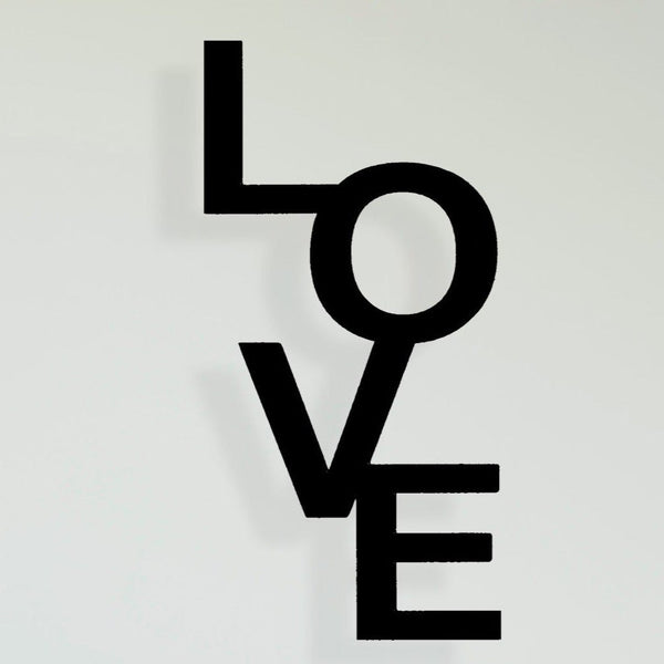 LOVE vertical - Wooden Acrylic Wall Decor || Wall Hanging