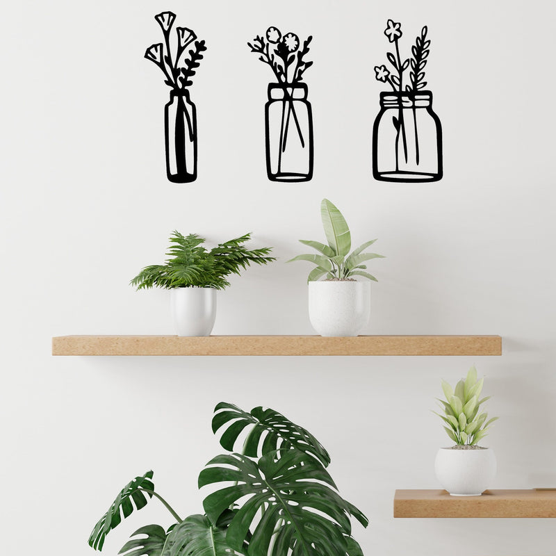 Bottled Leaf - Wooden Acrylic Wall Decor || Wall Hanging