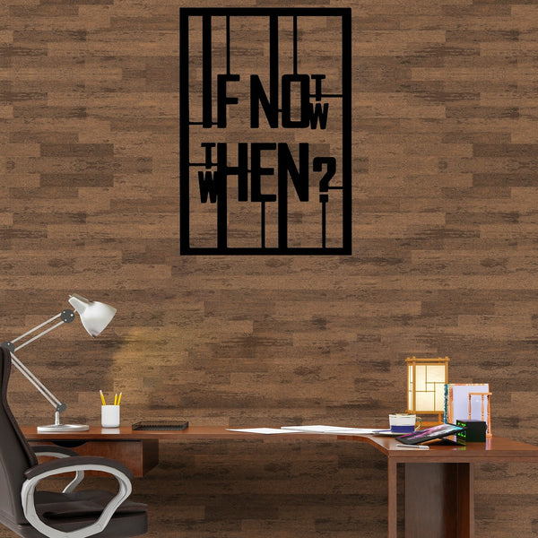 Now - Wooden Acrylic Wall Decor || Wall Hanging