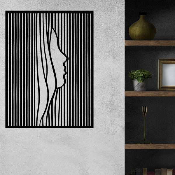 Silhouette - Wooden Acrylic Wall Decor || Wall Hanging