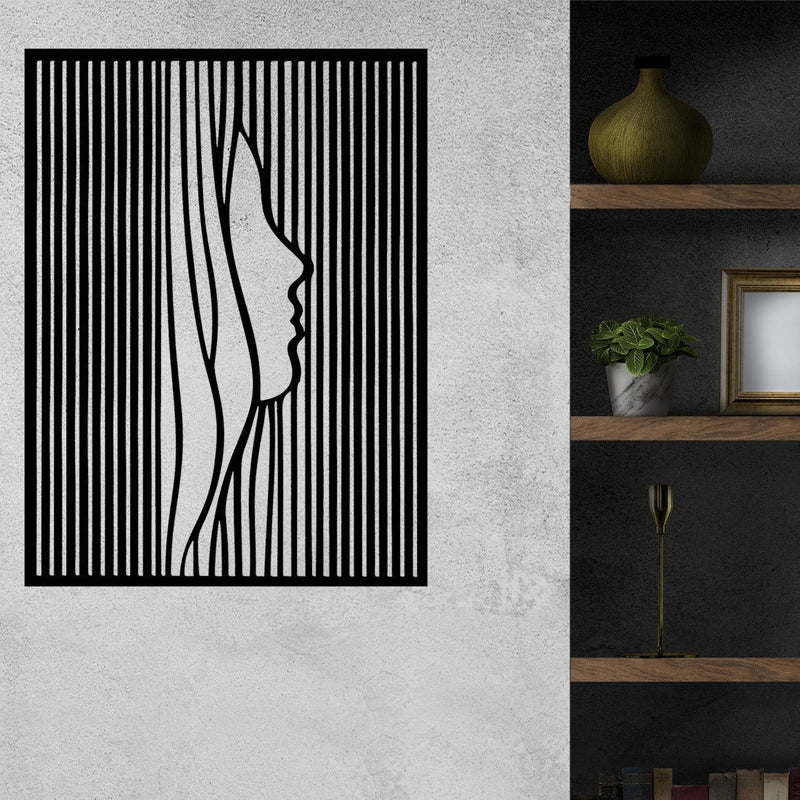 Silhouette - Wooden Acrylic Wall Decor || Wall Hanging