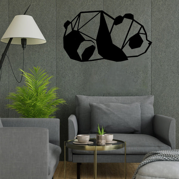 Panda - Wooden Acrylic Wall Decor || Wall Hanging