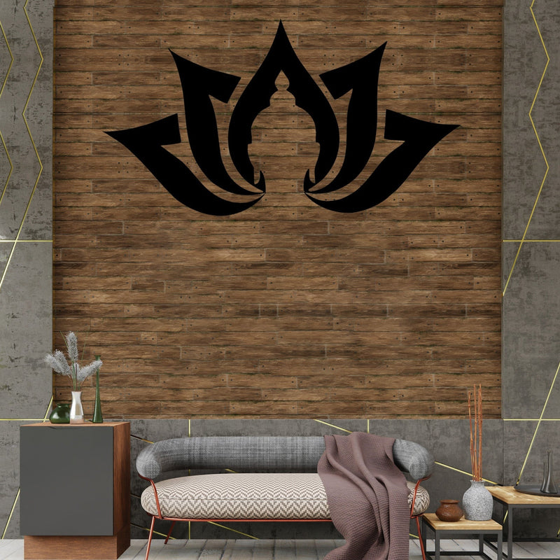 Euphoria Buddha - Wooden Acrylic Wall Decor || Wall Hanging