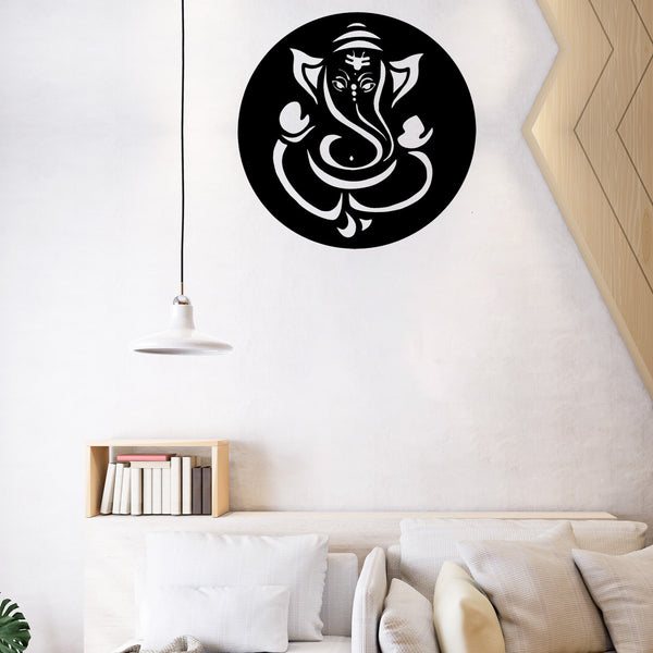 Shri Ganesha - Wooden Acrylic Wall Decor || Wall Hanging