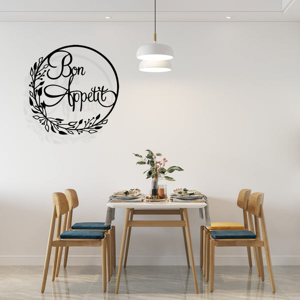 Bon Apetite - Wooden Acrylic Wall Decor || Wall Hanging