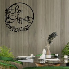 Bon Apetite - Wooden Acrylic Wall Decor || Wall Hanging