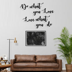 Do What you love - Wooden Acrylic Wall Decor || Wall Hanging