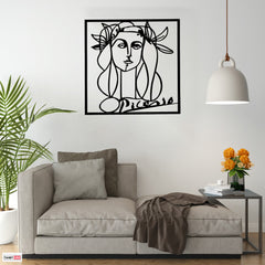 Picasso - Wooden Acrylic Wall Decor || Wall Hanging
