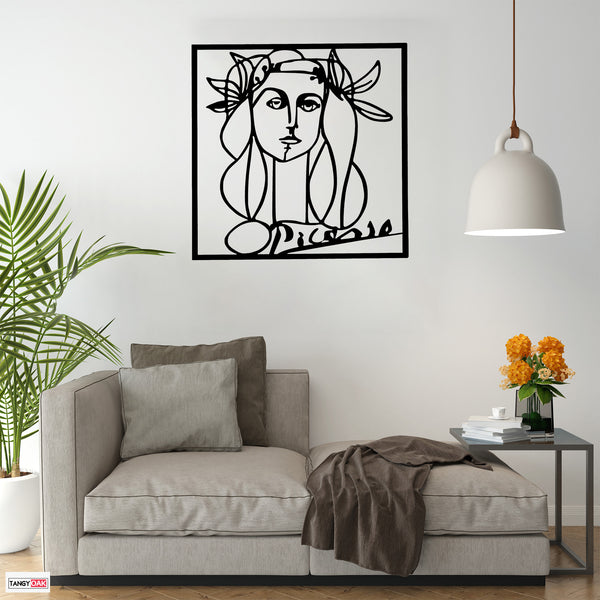 Picasso - Wooden Acrylic Wall Decor || Wall Hanging